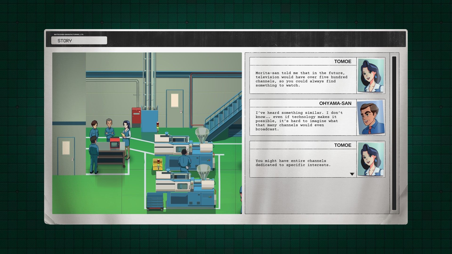 The team at Matsuzawa Manufacturing talk about the future of television. - 4