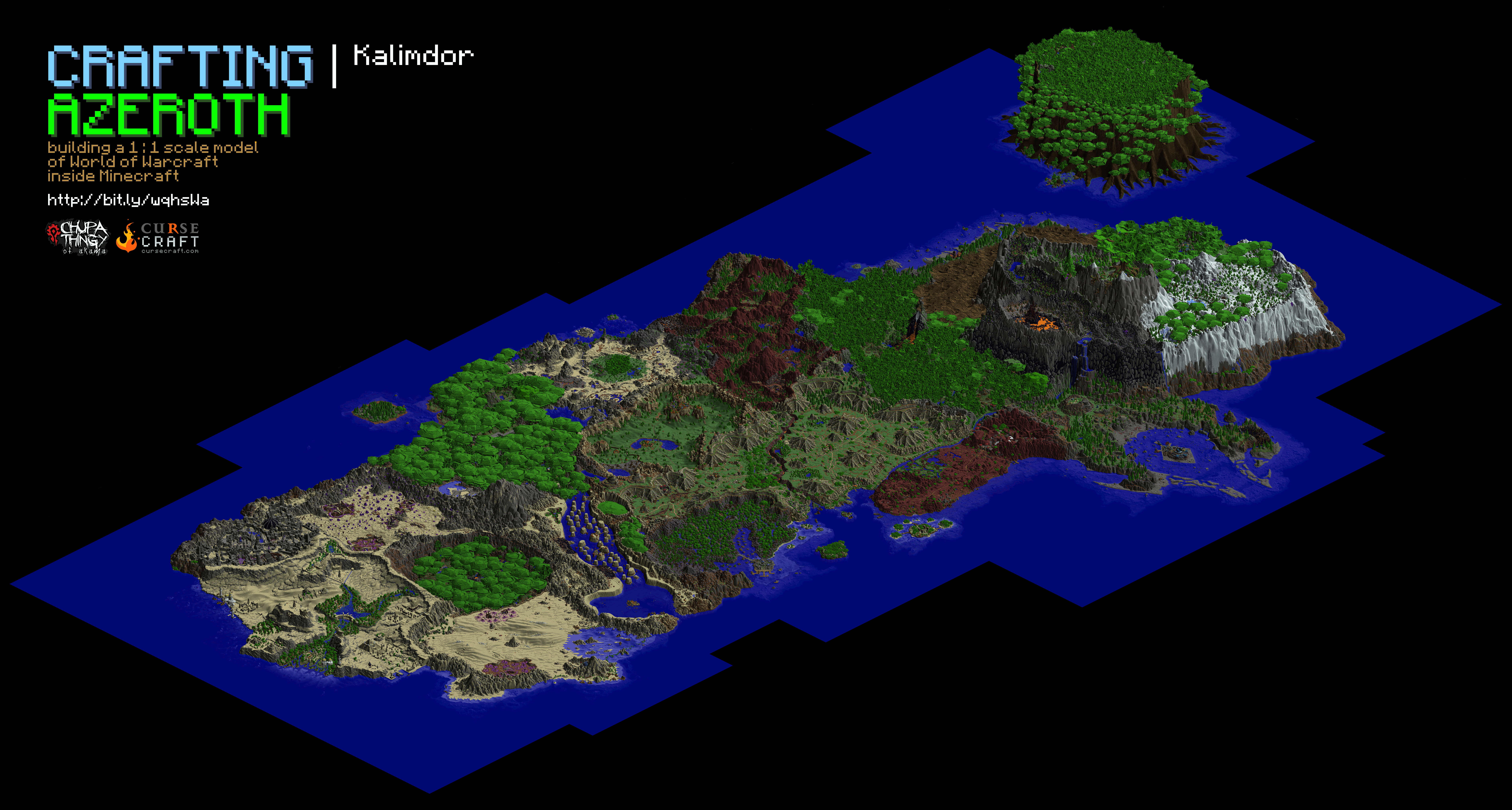 World of Warcraft universe recreated in Minecraft | Eurogamer.net