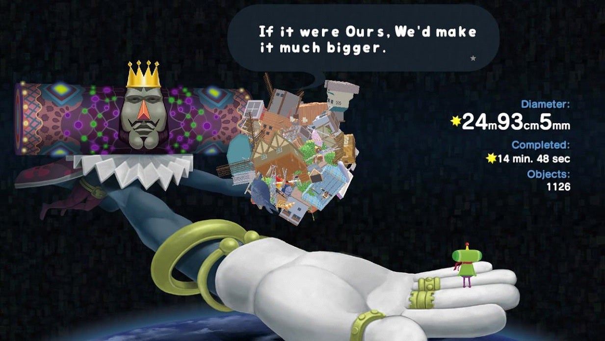 The Joy of failing in Katamari Damacy Reroll