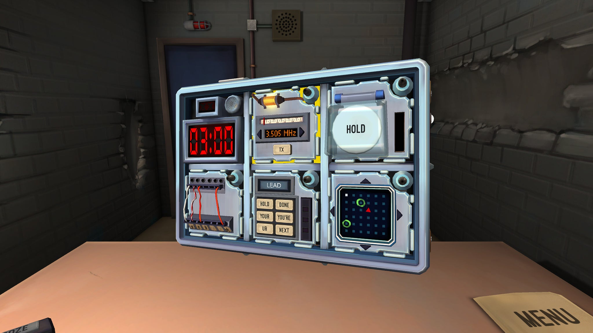 A bomb you must defuse that's packed with puzzles in Keep Talking And Nobody Explodes - 12