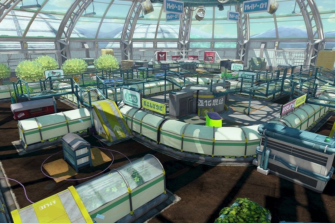 Kelp Dome is het nieuwe level van Splatoon