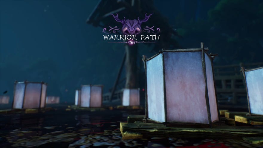 An establishing shot of the Warrior Path in Kena: Bridge Of Spirits.