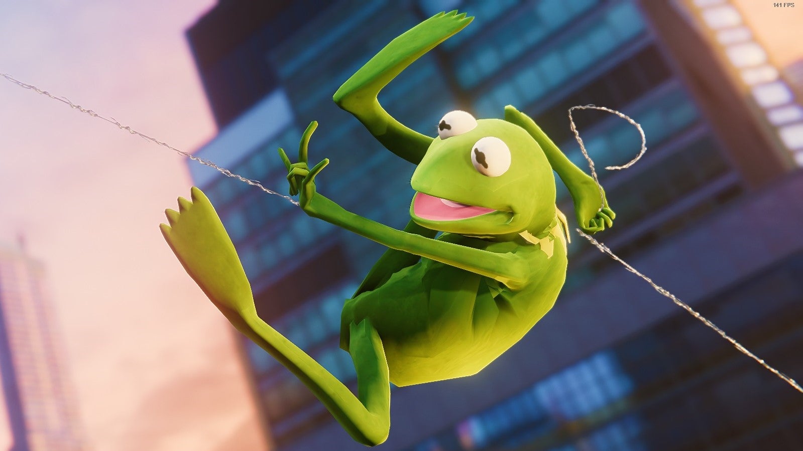 Kermit mod for Spider Man Remastered PC