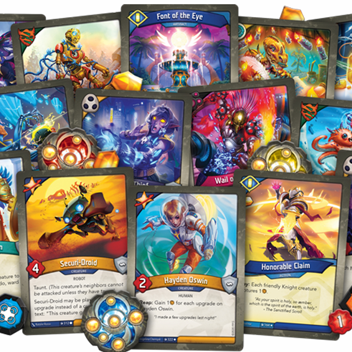 keyforge rare cards KeyForge: Prophetic Visions by Ghost Galaxy - Visions of Anomalies