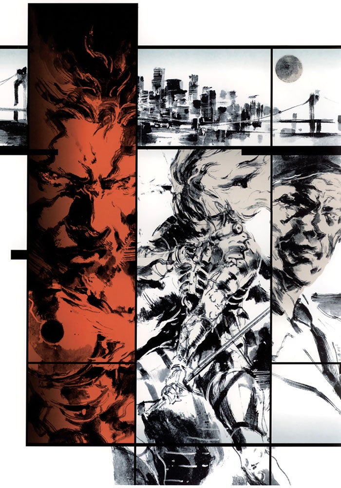 Metal Gear Solid 2: Sons of Liberty artwork