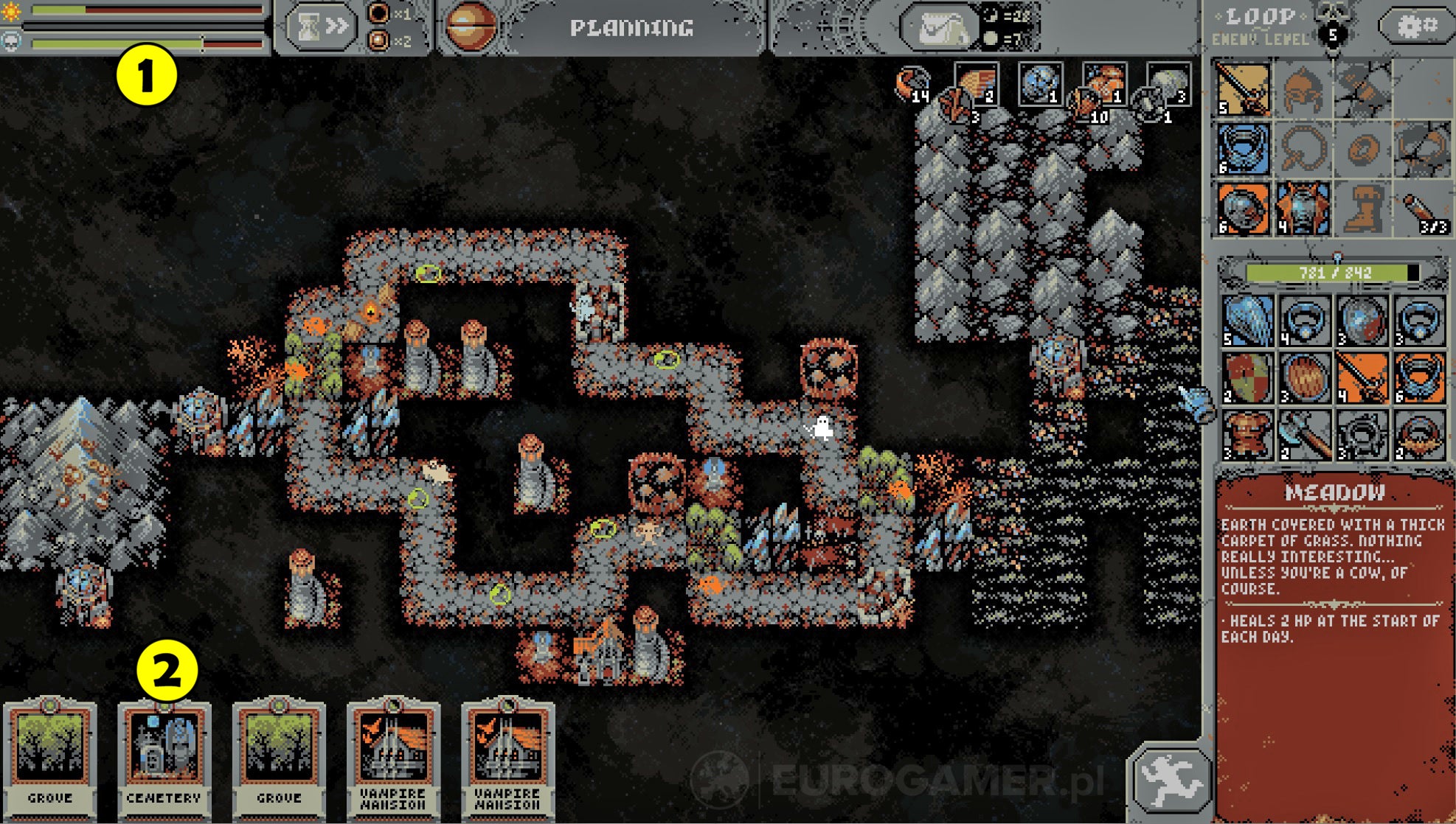Loop Hero - kiedy walczyć z bossem | Eurogamer.pl