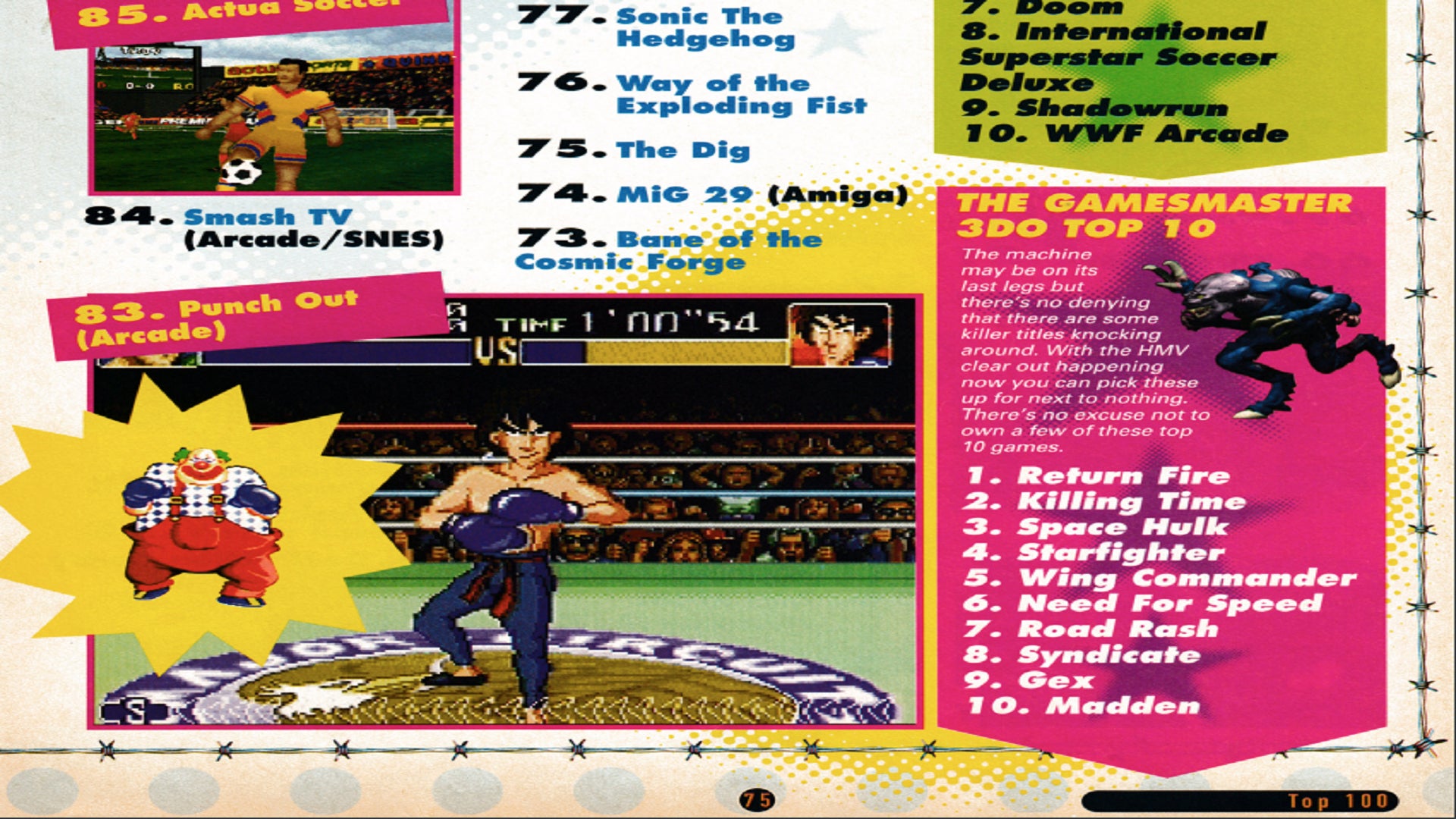 GamesMaster's top 10 3D0 games of 1996. - 4