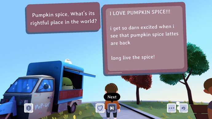 The discussion of the day is pumpkin spice latte.