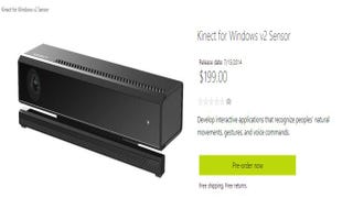 Standalone Xbox One Kinect is expensive for PC
