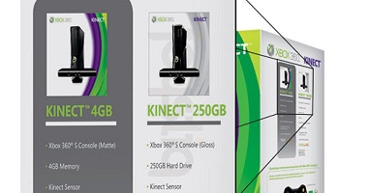 Australian box art outs 250Gb Kinect 360 | VG247