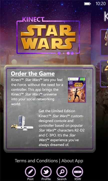 Kinect Star Wars app on iOS, Android today | Eurogamer.net