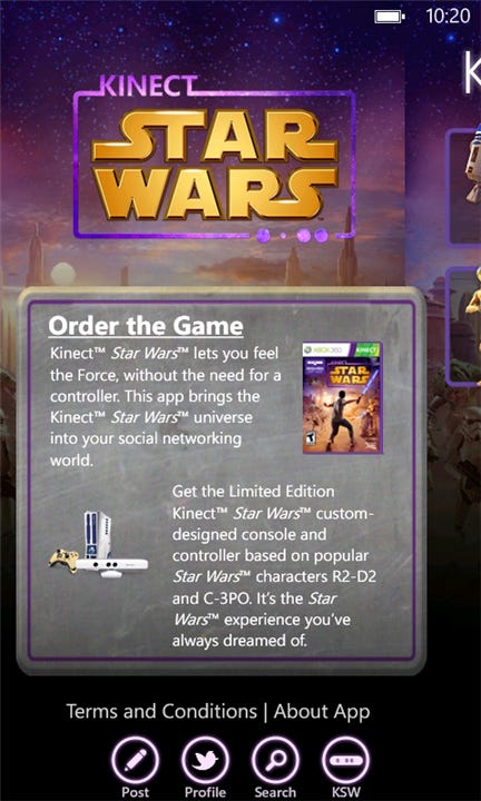 Kinect Star Wars app on iOS, Android today | Eurogamer.net