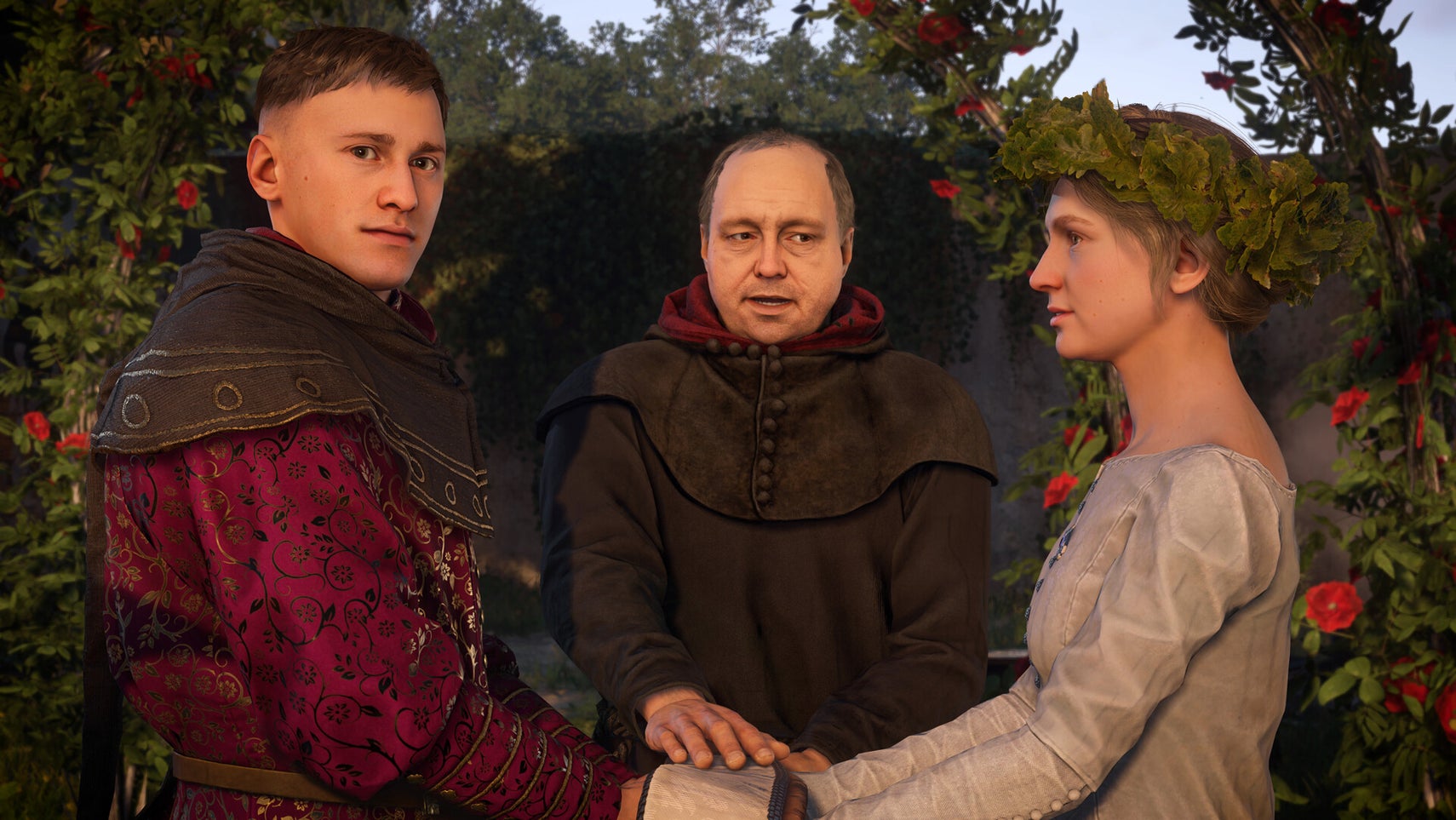 A couple getting married in Kingdom Come Deliverance 2. - 1