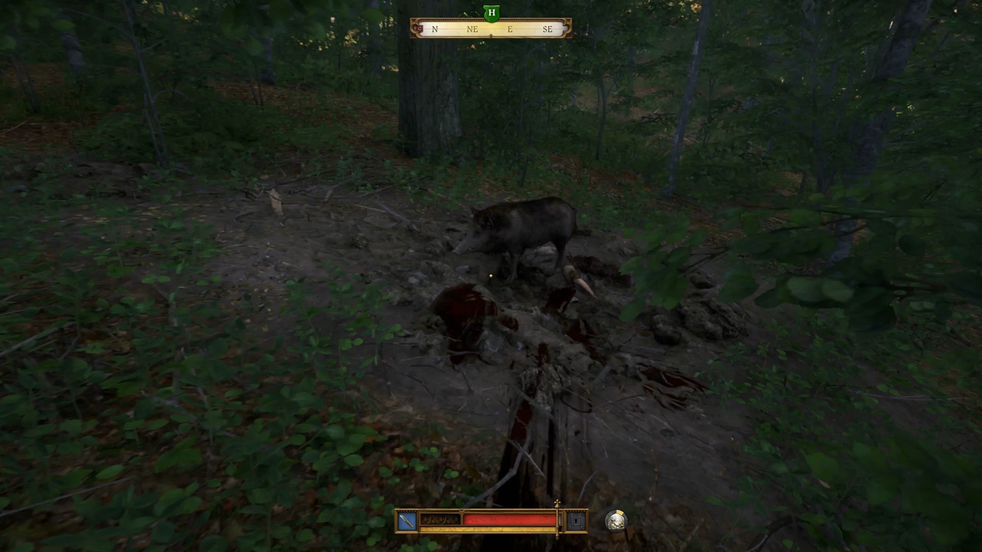 Henry uncovering a makeshift grave during the Bad Blood quest in Kingdom Come Deliverance 2. - 8