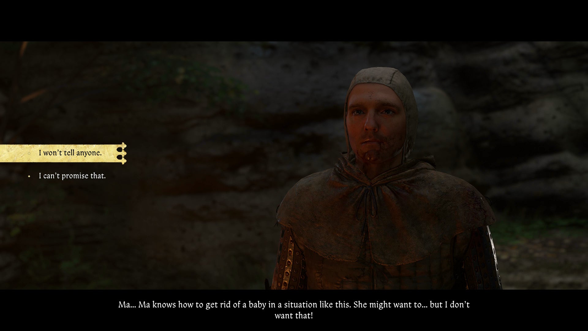 Henry speaking to Pavlena during the Bad Blood quest in Kingdom Come Deliverance 2. - 12