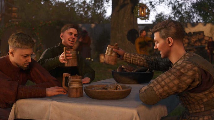 Kingdom Come: Deliverance 2 director "really proud" the gay romance he pushed for, which is somehow totally different to "woke" games' representation, is up for awards