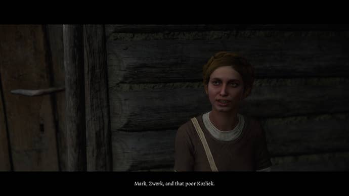 Henry offering help to Klara during the Finger of God quest in Kingdom Come Deliverance 2.