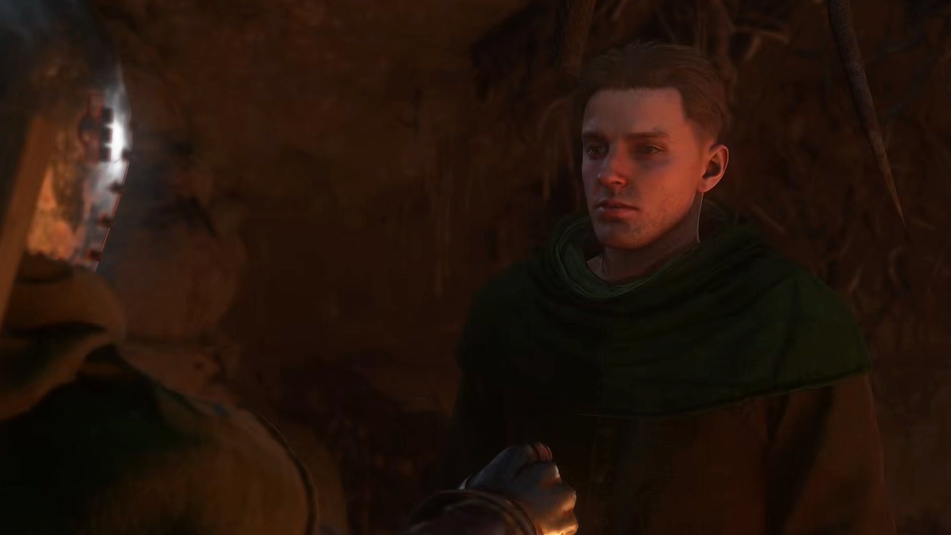 Henry in Kingdom Come: Deliverance 2 speaks to Sir Hans. - 5