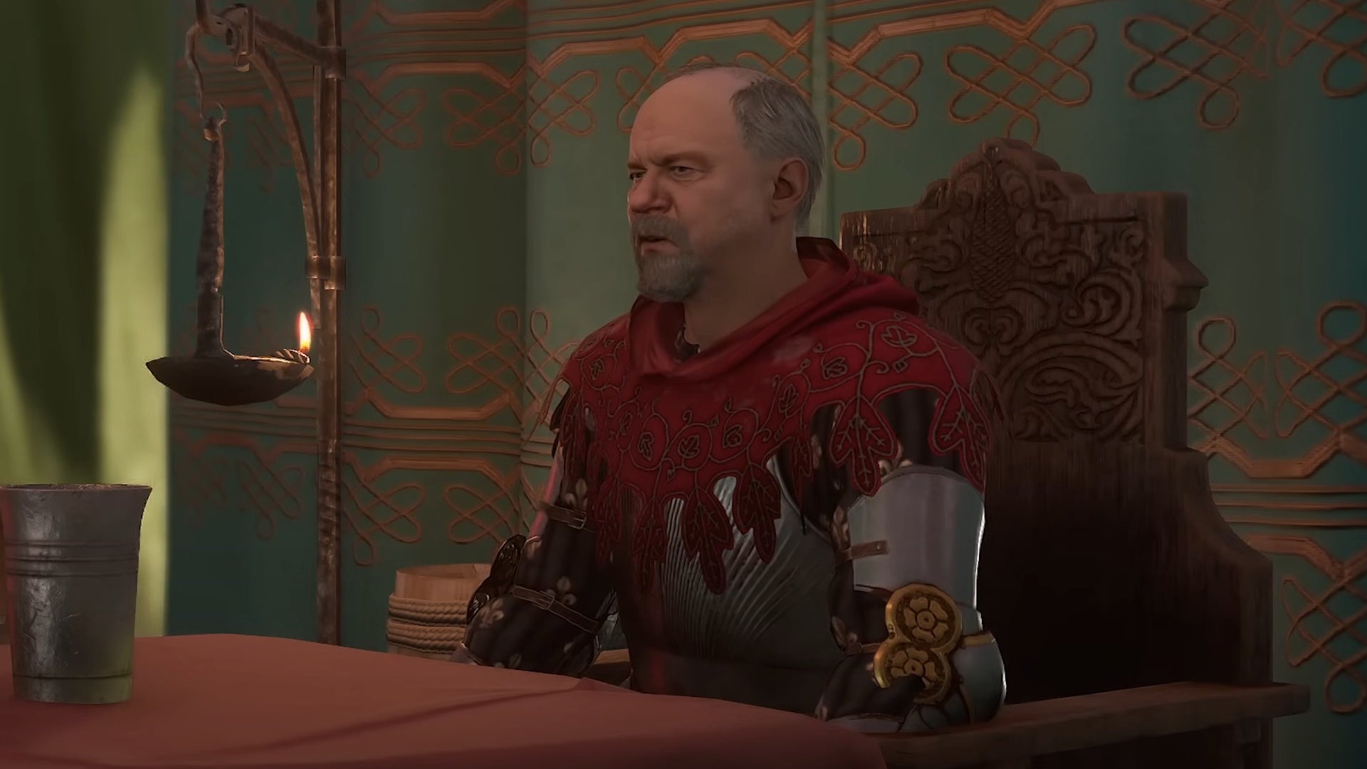 Katz in his tent in Kingdom Come Deliverance 2's The Lion's Den quest - 4