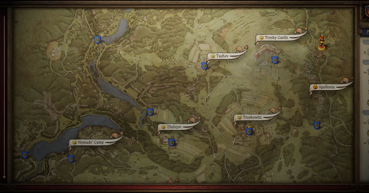 How Many Maps In Kcd2 Kingdom Come Deliverance 2: All Fast Travel locations | Rock Paper Shotgun