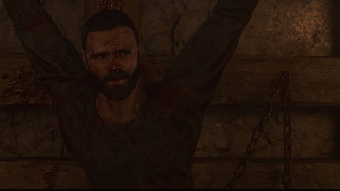 A captured prisoner who Henry and Hans must interrogate during the Necessary Evil quest in Kingdom Come Deliverance 2.