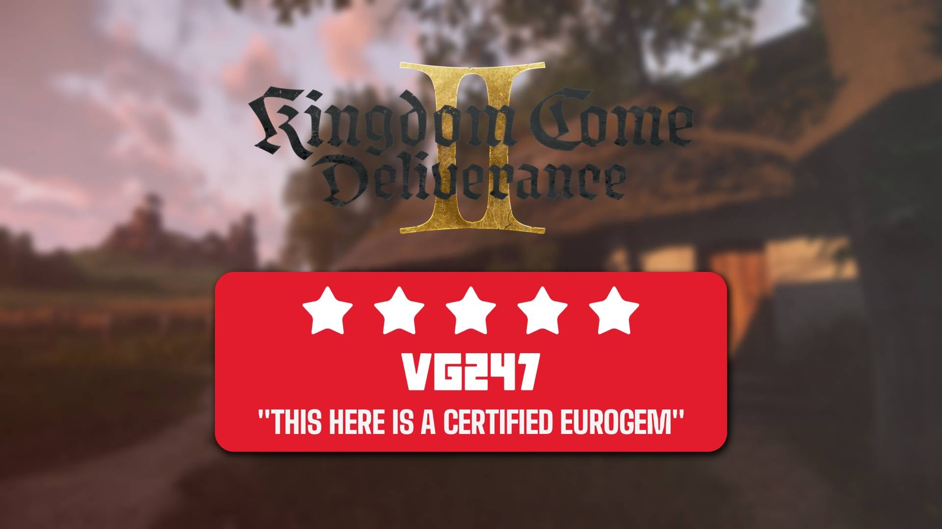 Kingdom Come Deliverance 2 review header - 1