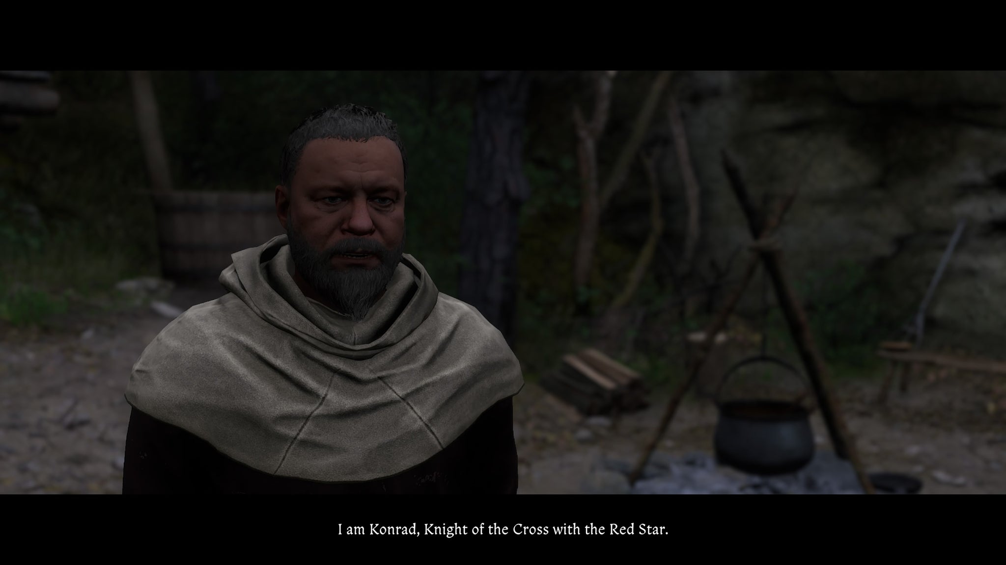 Henry speaking to the Hermit in Kingdom Come Deliverance 2. - 10