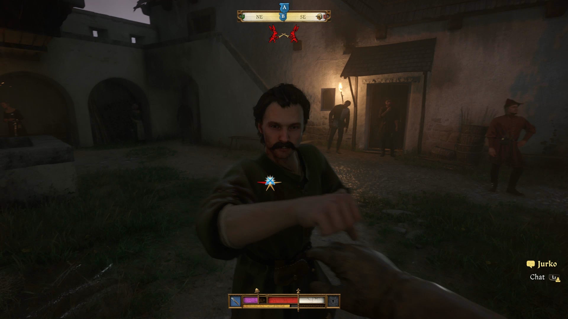 Henry having a fist fight during The Jaunt in Kingdom Come Deliverance 2. - 4