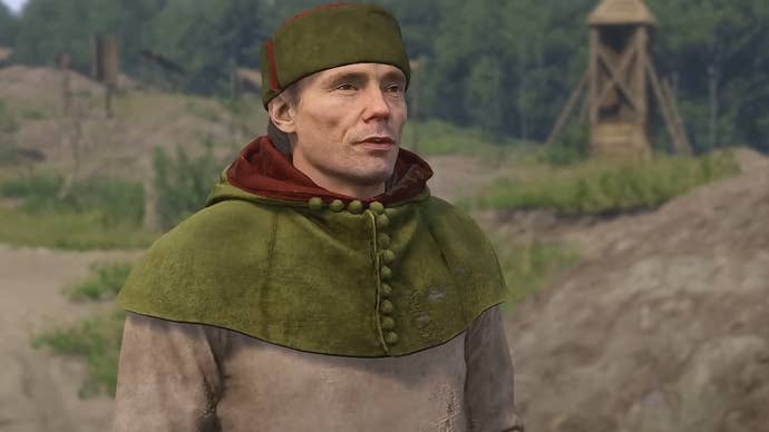 Fett the grumpy miner in Kingdom Come Deliverance 2’s Via Argentum quest
