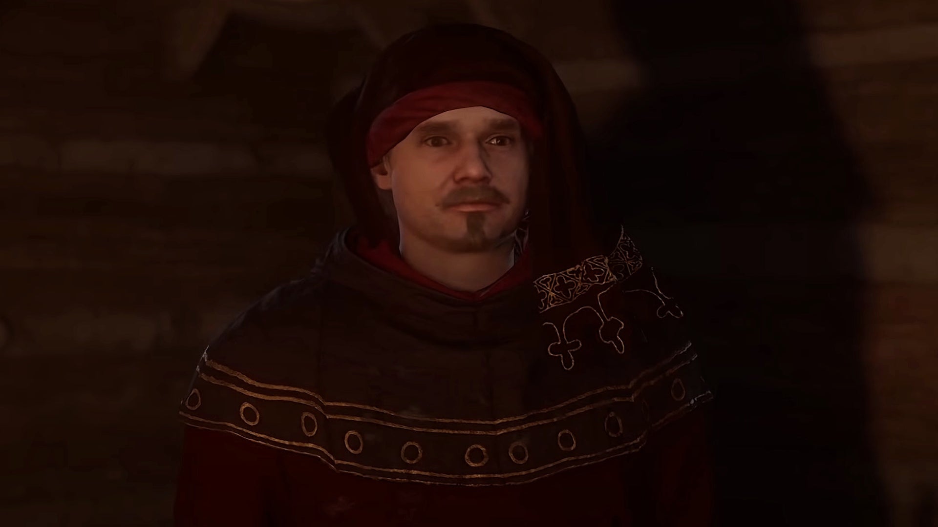 Christian of Pisek in a house at night during Kingdom Come Deliverance 2's Via Argentum quest - 4