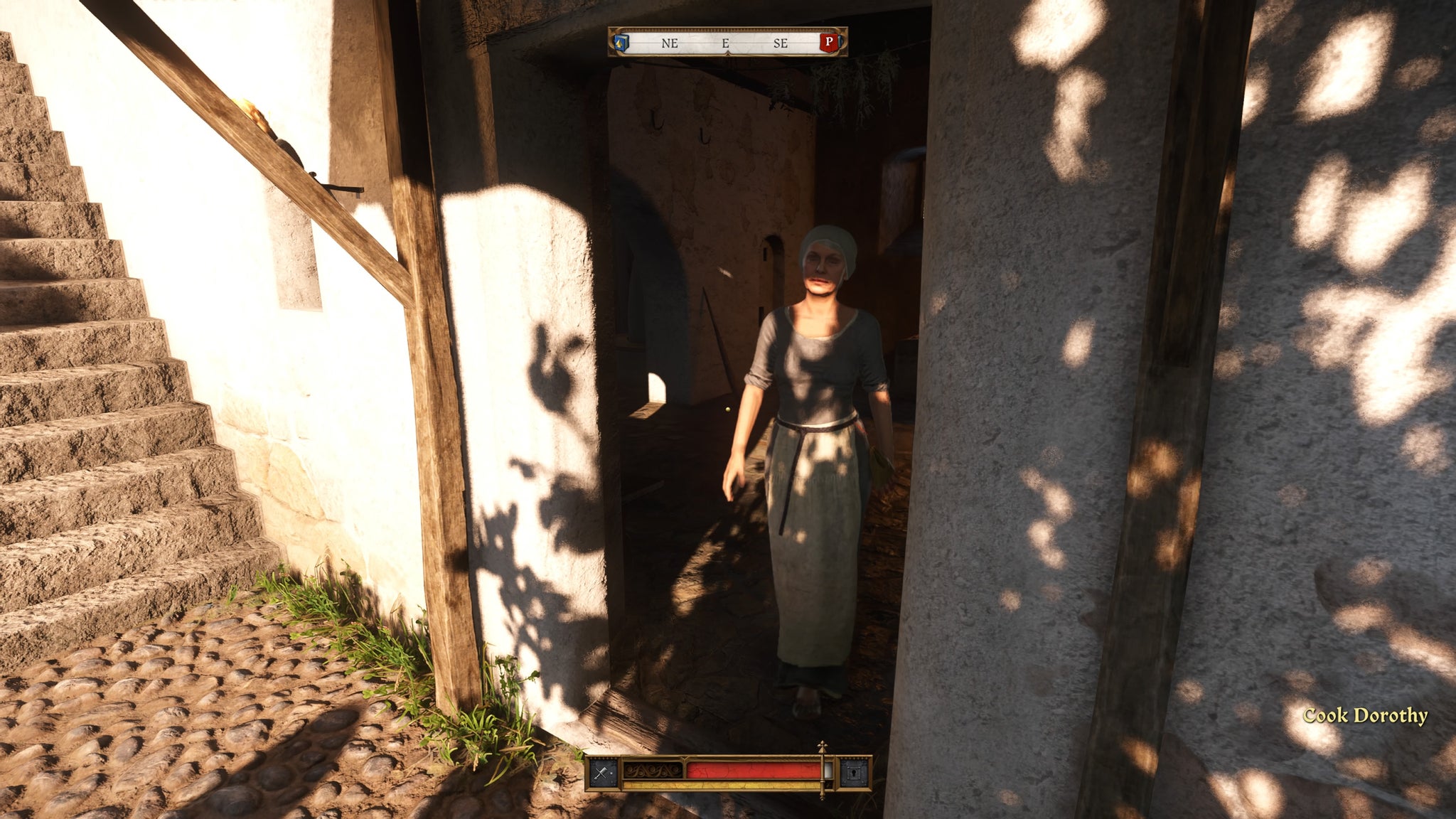 The cook at the Semine wedding leaving the kitchen in Kingdom Come Deliverance 2. - 8