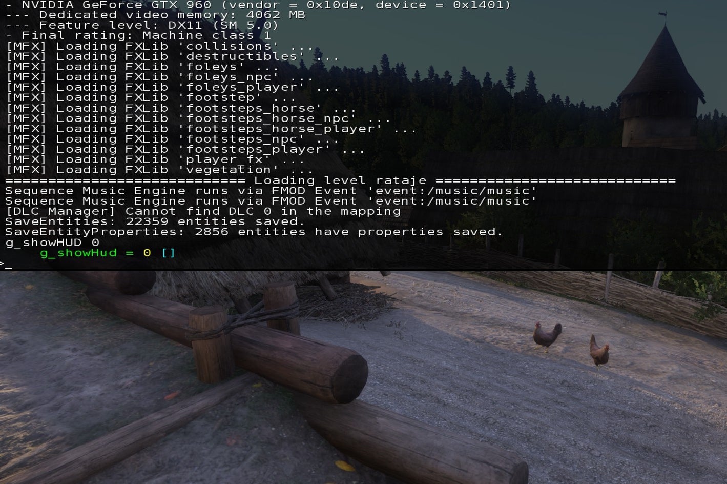 Kingdom Come Deliverance cheats en console commands