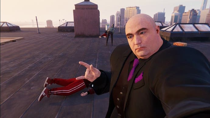 Kingpin mod in Spider-Man PC