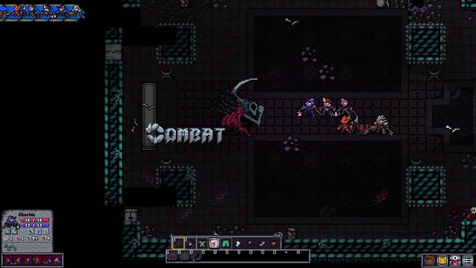 A party takes on a grim reaper in Kingsvein.