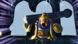 Kirby und das vergessene Land: Dedede beim Auftritt des Bestienkönigs besiegen