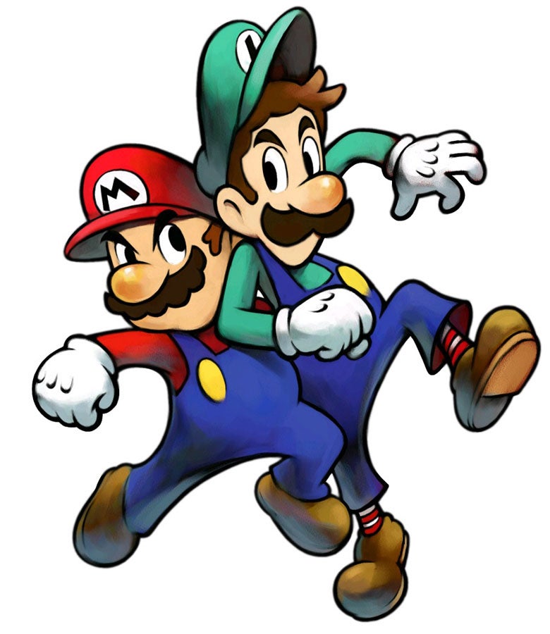 Mario & Luigi: Superstar Saga artwork