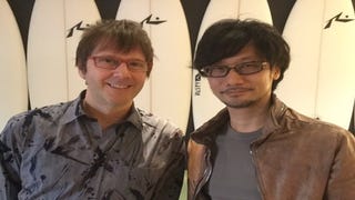 Kojima and PS4 architect Mark Cerny are travelling the world checking out game tech