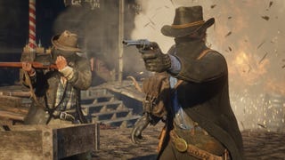 Red Dead Redemption 2 - gameplay ze strzelaniną