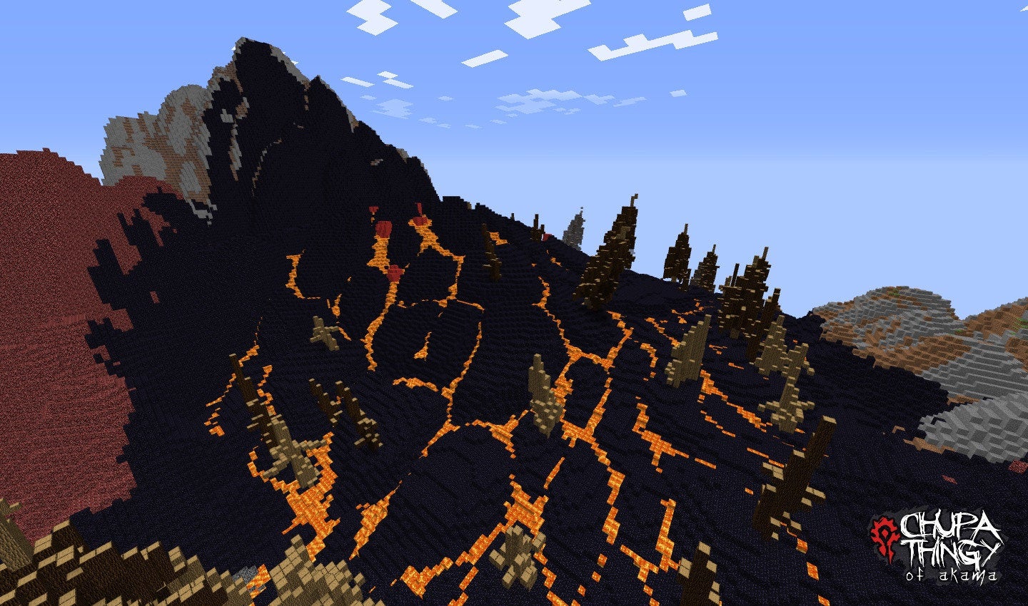 World of Warcraft universe recreated in Minecraft | Eurogamer.net