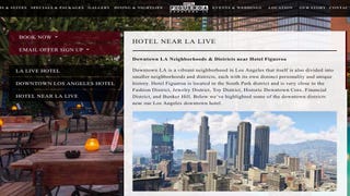 LA hotel can't tell the difference between GTA 5 screenshot and actual LA