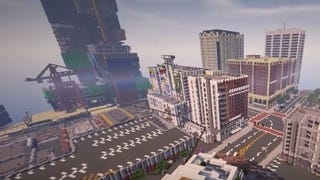 La mappa di GTA V è stata ricreata completamente in Minecraft