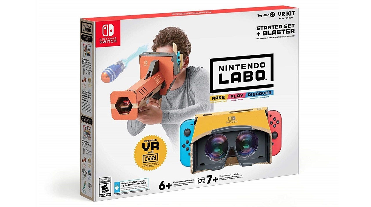 Nintendo Switch Labo Ramp Nintendo Labo is a DIY cardboard toy line for Switch, price starts from ...