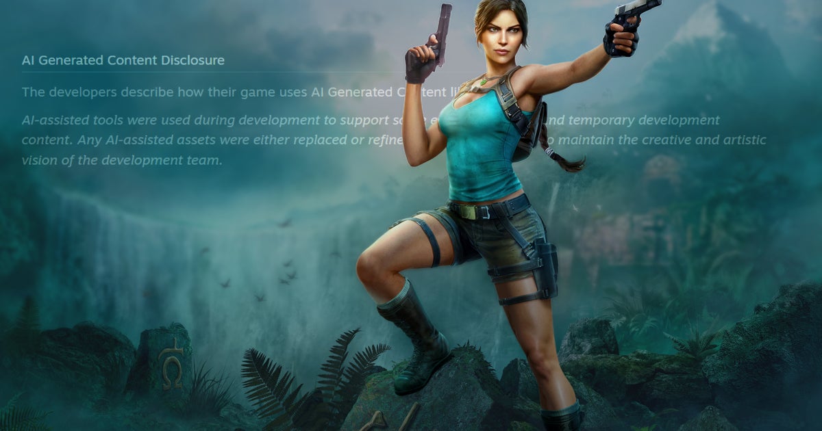Tomb Raider: Legacy of Atlantis comes with an AI disclaimer Tomb Raider: Legacy of Atlantis comes with an AI disclaimer