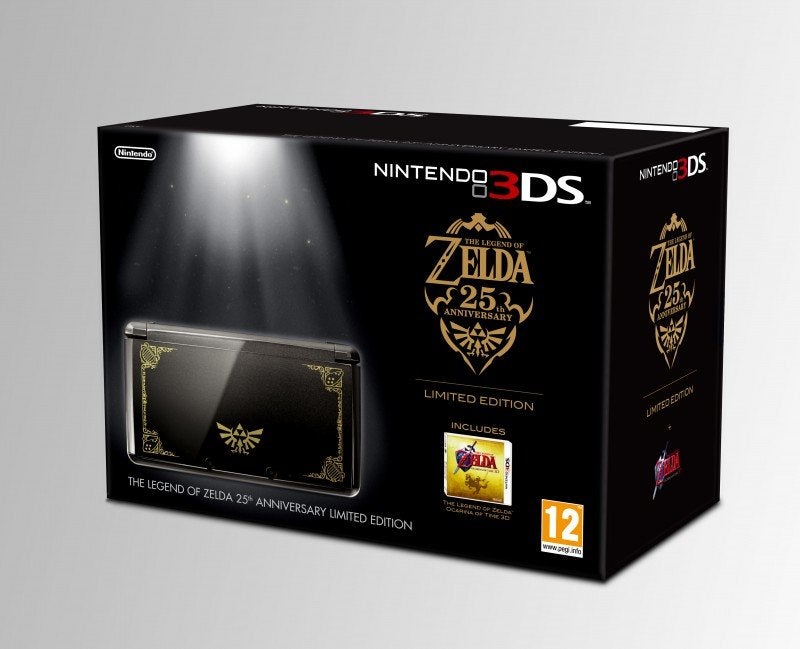 Nintendo 3ds zelda 25th anniversary limited on sale edition