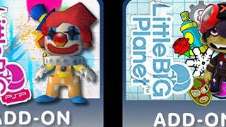 LBP and LBP PSP getting clowns, ModNation stickers