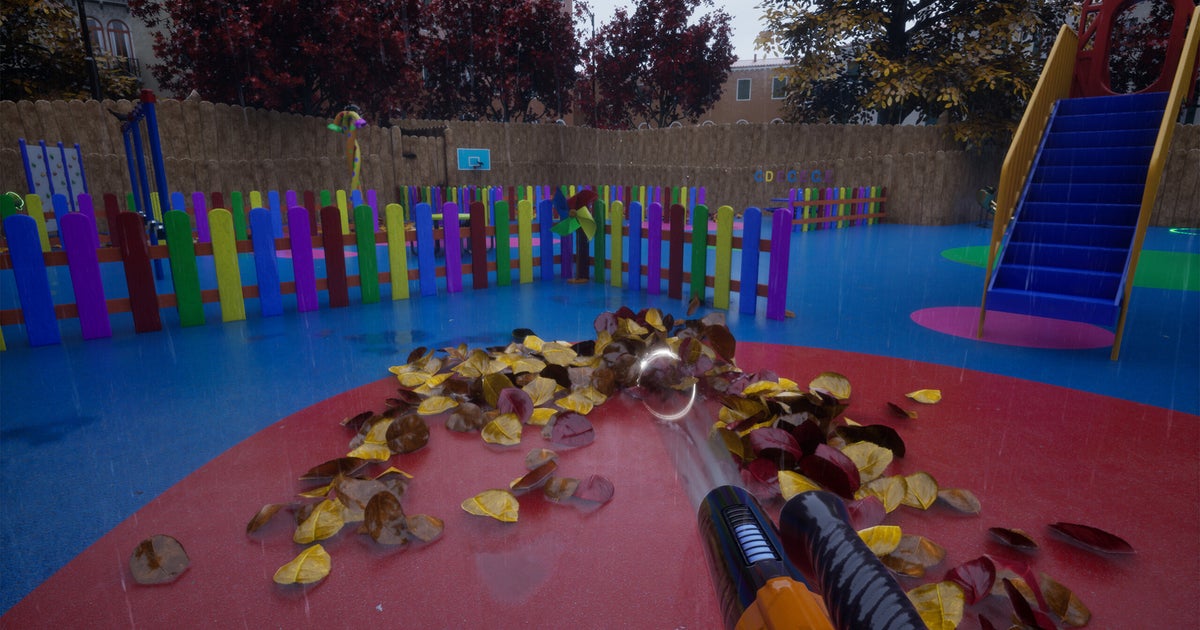 Forget about those real leaves you have to deal this autumn with Leaf Blower Co, which arrives later this month