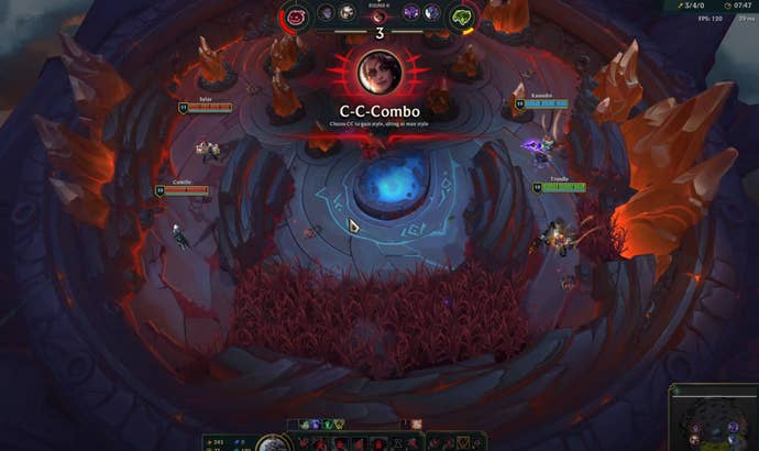 Arena mode in League of Legends