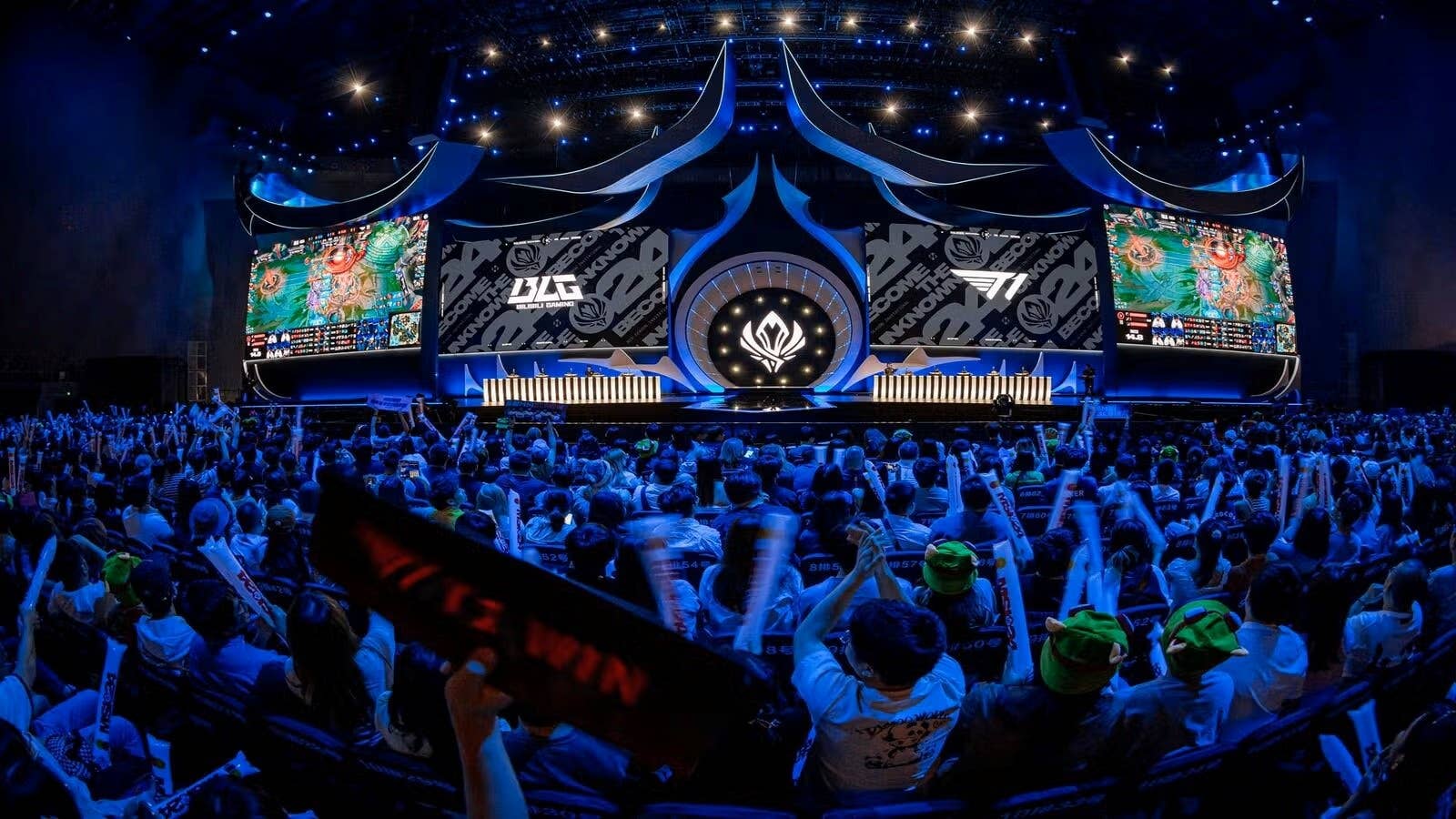 League of Legends esports arena photo