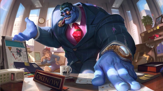 Corporate Mundo in League of Legends.