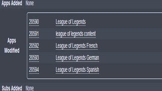 League of Legends spotted on Steam registry by dataminers